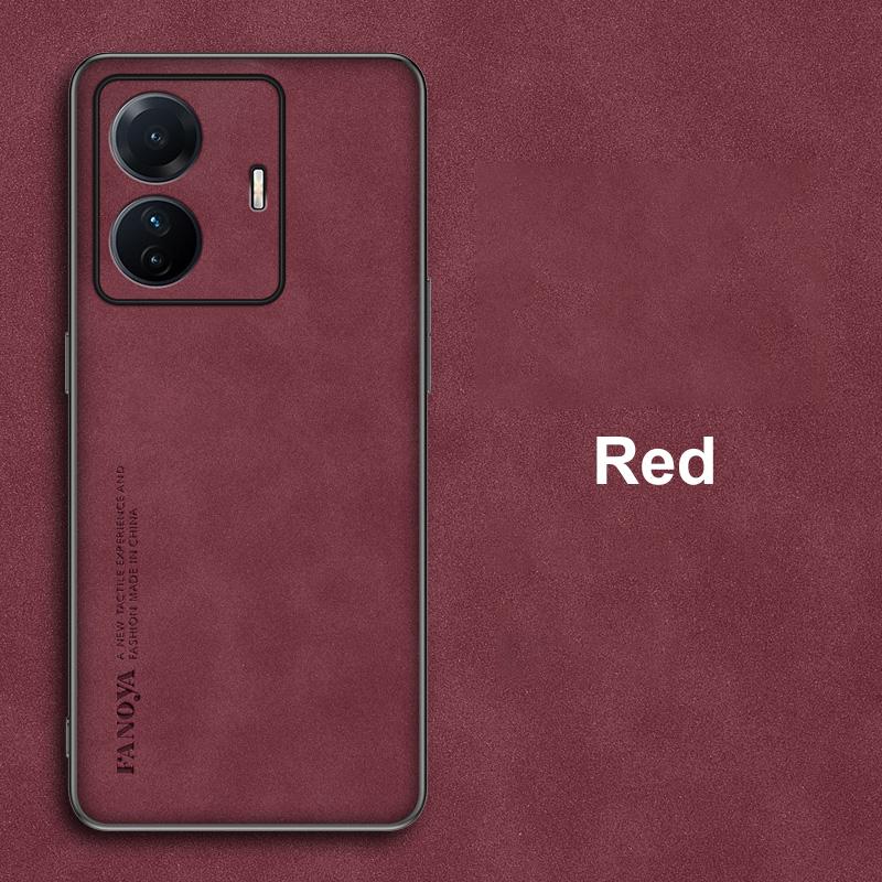 Роскошный кожаный чехол для Vivo T1 Pro 5G Матовая задняя крышка Силиконовый противоударный чехол для телефона с полной защитой для Vivo T1 S15E Coque