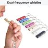 Алюминиевый сплав Аварийный свисток для выживания Свисток безопасности для выживания Аварийные брелоки Свисток Походы Кемпинг На открытом воздухе