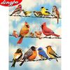 5D Diamond Painting Full Drill Animal Diamond Art Cross Stitch Embroidery Bird Home Decor Gift