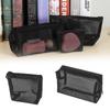 Women Storage Handbags Mesh Package Travel Organizer Makeup Bags Cosmetic Pouch