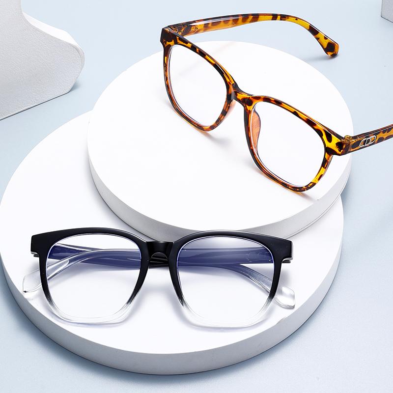 3 шт. Квадратные очки для мужчин, блокирующие синий свет, для игр, матово-черные, антибликовые, компьютерные, прозрачные, модные