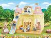 Sylvanian Families Детский сад Лес ST Mark Сертифицированная игрушка Кукольный домик для возраста от 3 лет и Sylvanian Epoch "Веселый детский сад" S-61 Вверх, Семьи,