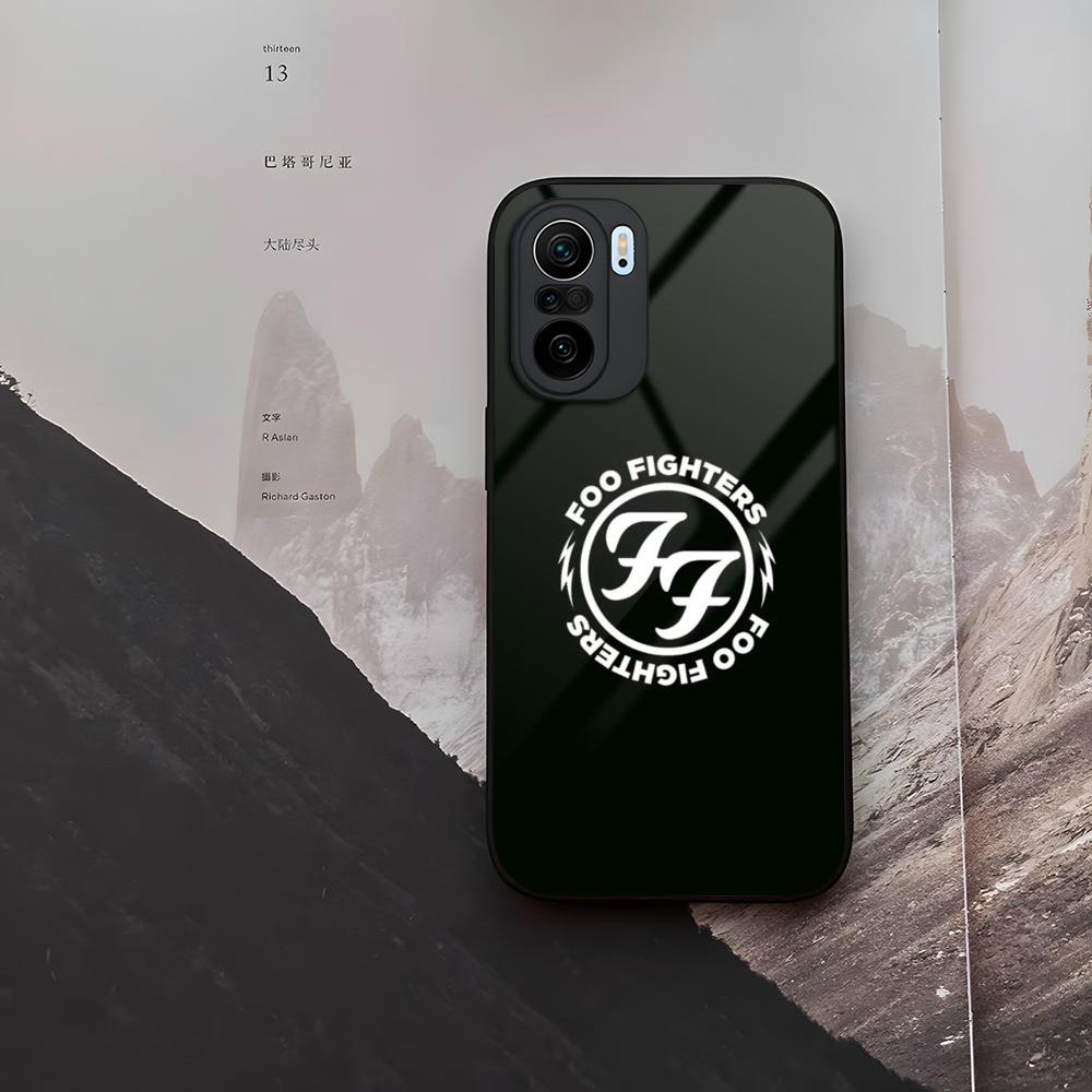Чехол для телефона Foo Fighters Rock Music из закаленного стекла для Xiaomi 15 14 12 Lite Pro 13 11t Lite POCO M6 M5 X6 X5 X3 F5 F6 Pro
