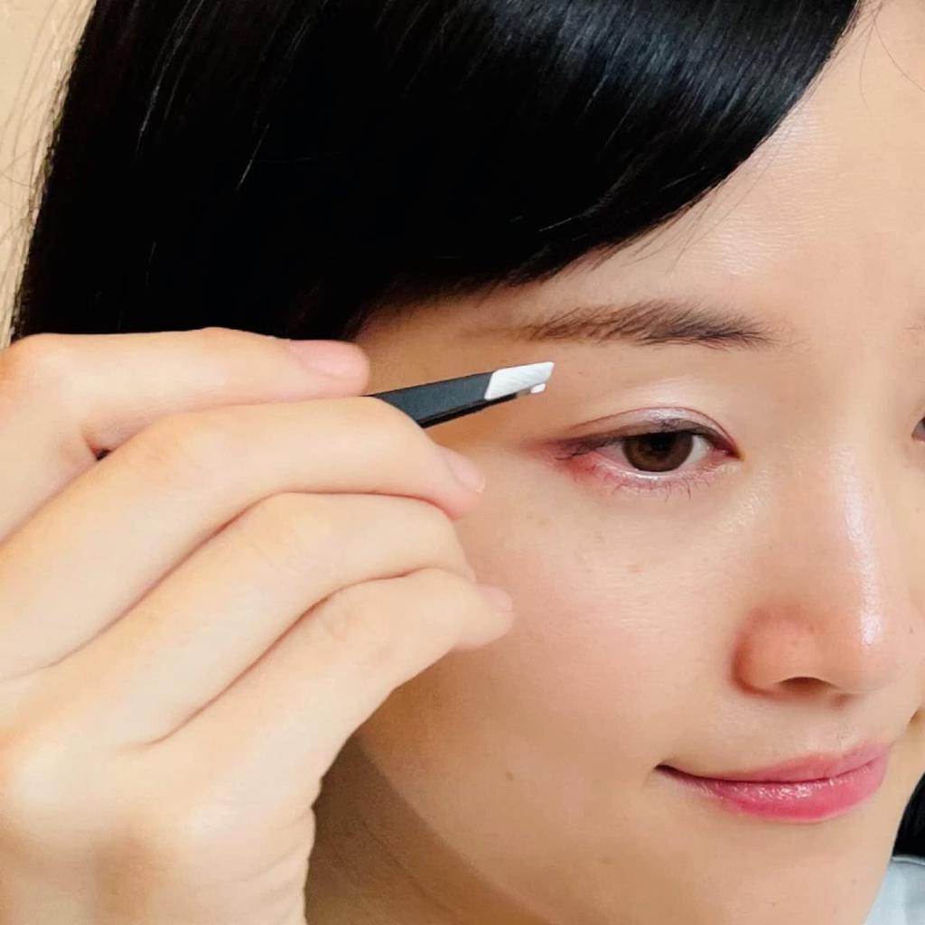 Green Bell Удивительные пинцеты, которые выдергивают прямые волосы без скольжения под углом, кончик,