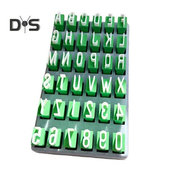 1 набор глиняных штампов с буквами алфавита, заглавными строчными буквами, полимерной глиной, силиконовыми штампами, буквами, цифрами, символами, мини-штампами