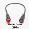 2 3 4 5 6 8 Pin M8 Waterproof Connector Wire Copper Multifunctional M/F Extension Connector Cable Male to Female