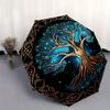 "Enchanted Tree of Life Wall Art: Mystical Decor for Your Space"Umbrella, Portable 3-Fold Compact Umbrella for Men & Women ES11