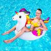 Intex 57288 Double Flamingo Adult Inflatable Swimming Ring - Thick Oversized Floating Bed for Kids & Adults
