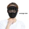 Dustproof Thin Face Mask HD Anti Fog Goggles Sunscreen Hood Stylish Summer Sunscreen Mask  Women