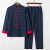 Kung Fu Tai Chi Uniform Oriental Fashion Clothing Sets Traditional Chinese Style Men Cotton Linen Tops Pants Hanfu Tang Suit