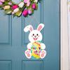 Bunny Welcome Door Sign for Home Decor