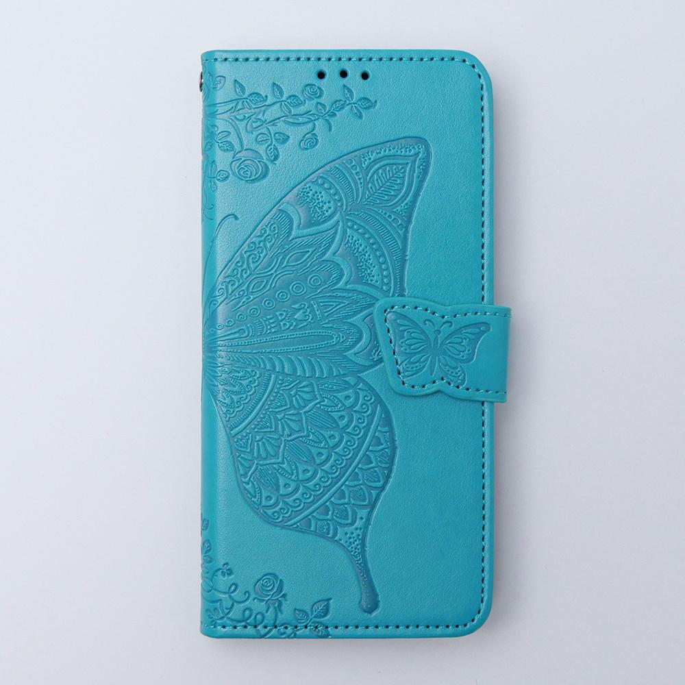 Flip case for Xiaomi 13T / 13T Pro, Butterfly, blue