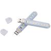 Мини Портативный USB Светодиодный Книжный Свет DC5V Сверхъяркий Светильник для Чтения Книг 3 светодиода 8 светодиодов Светильники Для Пауэрбанка ПК Ноутбука НоутбукаA