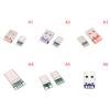 Быстрая зарядка Type-C Usb 65W 5A мужской разъем сварка с 5-контактной печатной платой + Type A мужской 6-контактный Usb Diy Otg набор для зарядки данных