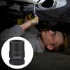 3/4Inch Drive Impact Wrench Socket 12 Point Drive Shaft Tool Power Socket for Heavy Duty Use Auto Repair Easy Removal