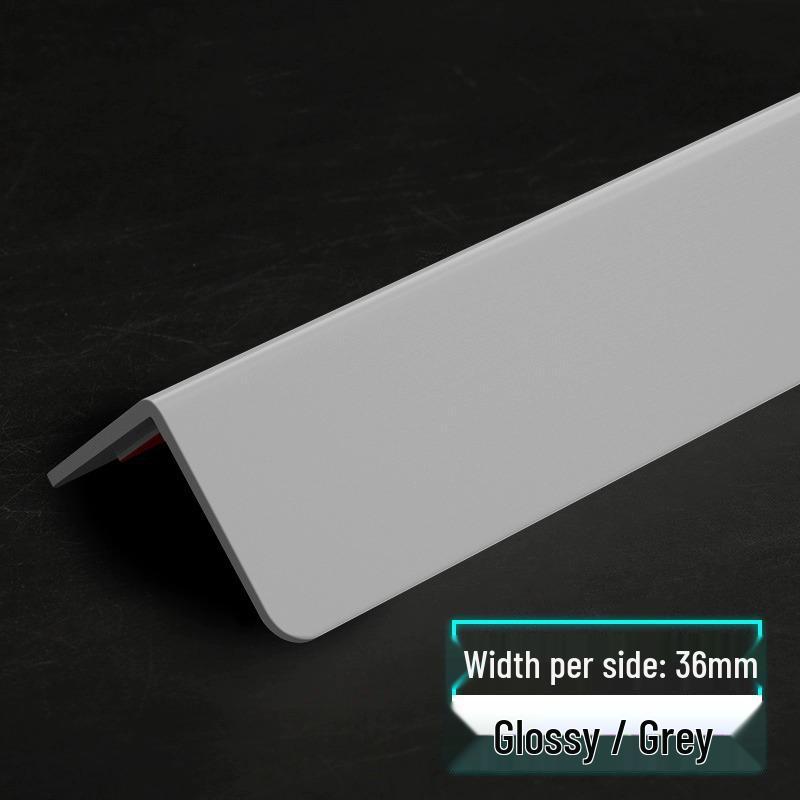 ПВХ Угловая Защитная Полоса для Стен - Противоударный Прямоугольный Край для Гостиной