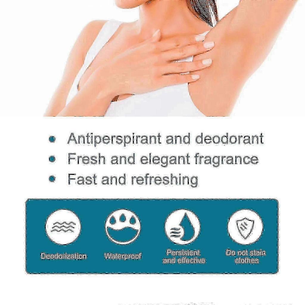 Coconut Oil Underarm Deodorant, Lighten Underarm Odor Refreshing And Fragrance Antiperspirant Cream