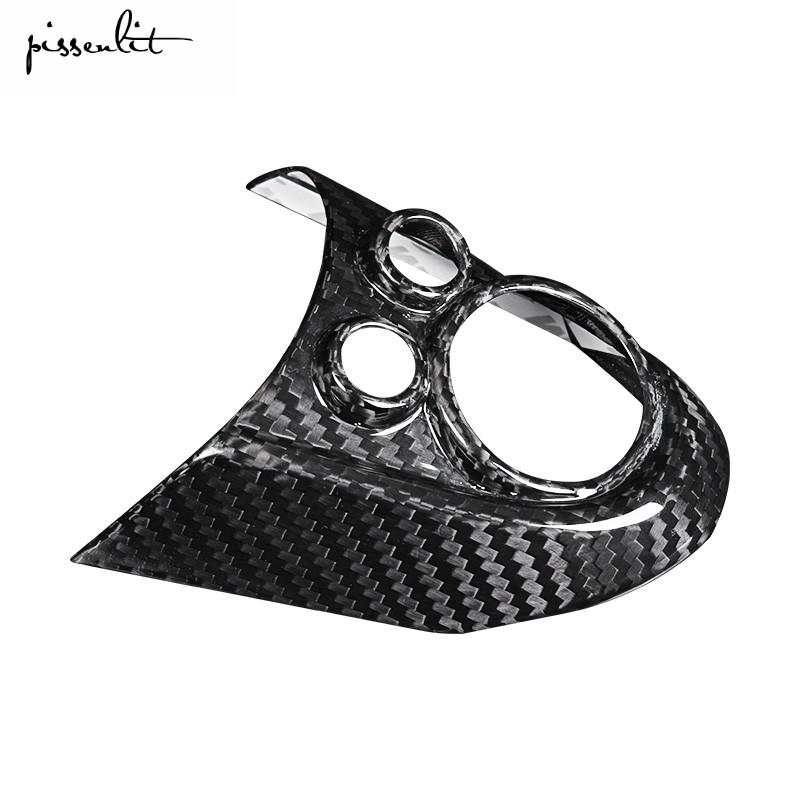 Подходит для BMW mini cooper F54 F55 F56 F57 F60 Автомобильные аксессуары Защита кнопок рулевого колеса из углеродного волокна 3D-наклейки