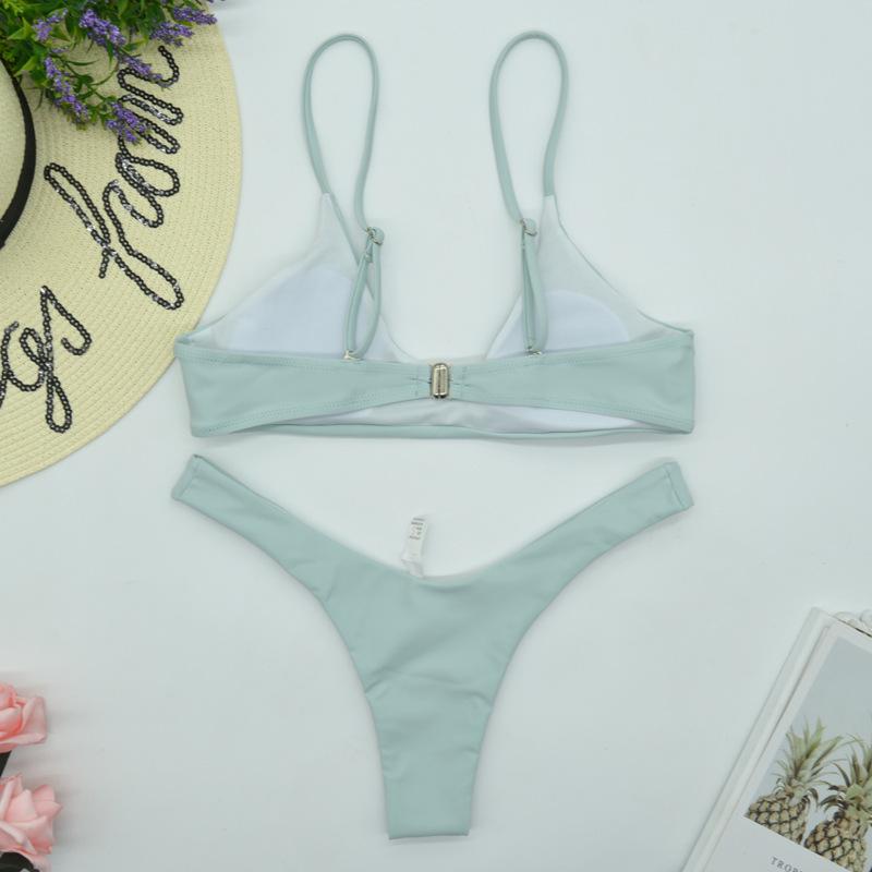 Plus Size Sexy European & American Triangle Bikini Swimsuit