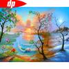 Scenic Diamond Embroidery Sale 5d Diamond Painting Stones Angle Home Decoration Diamond Art