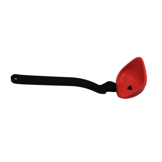 Silicone Cooking Spoon, Heat Resistant Folding Flat Spoon, Space Saving Cooking Spoon, Heat Resistant Kitchen Utensil for Baking