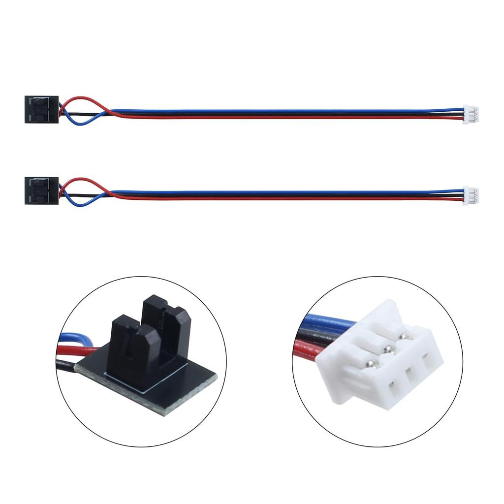 2 Pcs Filament Detection Sensor Replacement for     S1 S1 Combo S1C Series 3D Printers Filament Break Runout Sensor