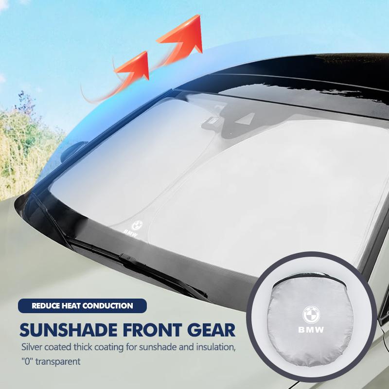 Car Front Windshield Winter Snow Shield Summer Sun Visor For BMW Performance X1 M3 M6 F01 F02 E34 E36 E60 F10 F20 X6 ZS4