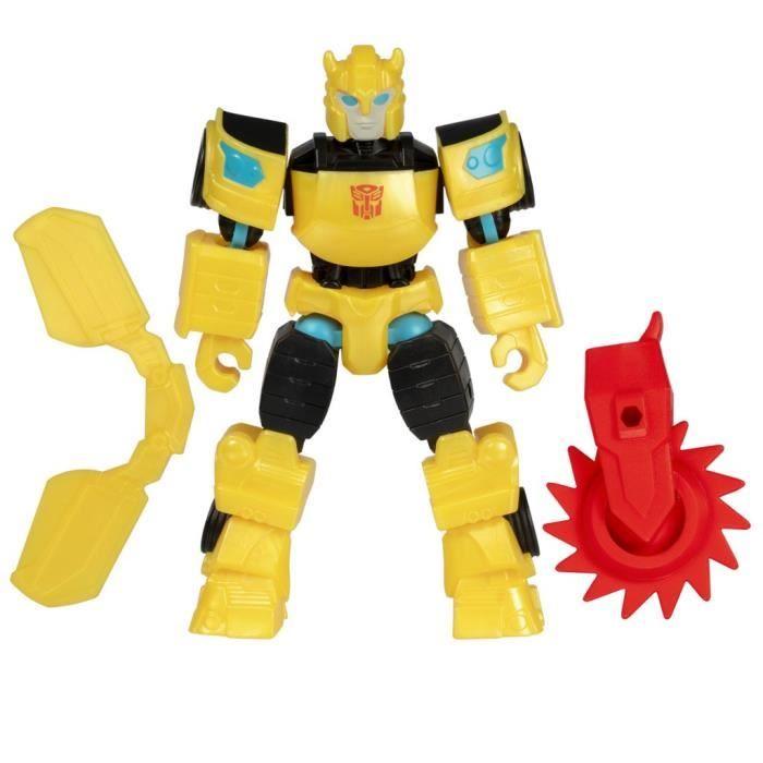 MixMashers Bumblebee, figurine personnalisable à mélanger et combiner avec accessoires, Transformers, Dès 4 ans
