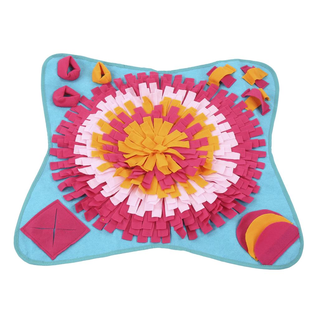Pet Sniffing Pad Dog Sniffing Training Blanket Encourages Natural Foraging Skills for Indoor Outdoor Activities