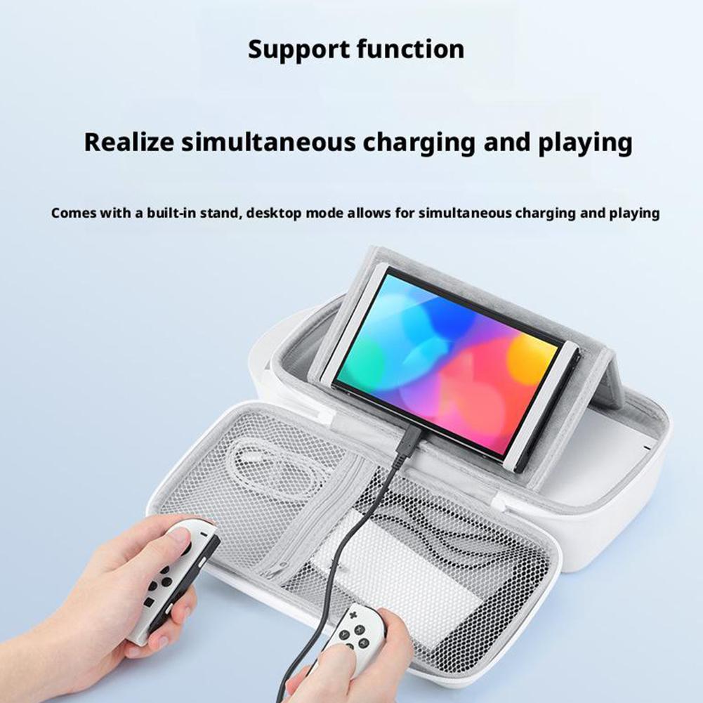 Для Nintendo 2 EVA Сумка для портативной игровой консоли Ravel Сумка для переноски и хранения Жесткая сумка для игры для Switch 2 Органайзер