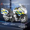 1:14 R1250RT Модель мотоцикла Игрушка Миниатюрный литой сплав Автомобили Звук и свет Резиновые шины Модели с амортизацией Подарки друзьям