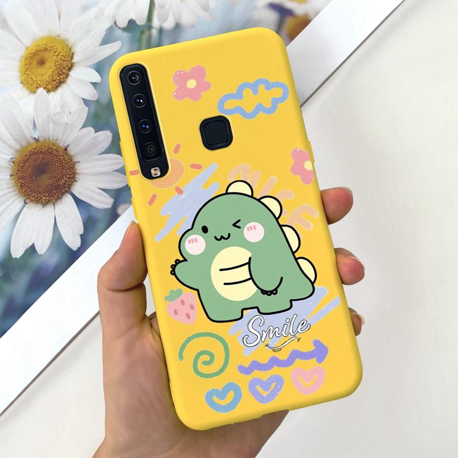 Case For Samsung Galaxy A9 (2018) Cute Cartoon Candy Color Soft Silicon Phone Cases For Samsung A9 2018 SM-A920F A9200 Bumper