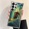 Mountain Bike Bicycle Soft Phone Case For Samsung Galaxy S26 Ultra S25 Edge S24 FE S23 Plus S22 S21 + S20 Plating Anti-Fall Fund