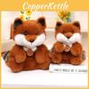 Fox Plush Toy Cartoon Animal Stuffed Toy Home Bedroom Decoration Gifts Kids