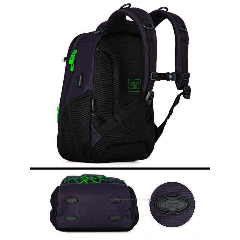 Ортопедическая школьная сумка для мальчиков, 3D футбольные рюкзаки, студенческая многофункциональная сумка с зарядкой через USB, сумка для книг для подростков