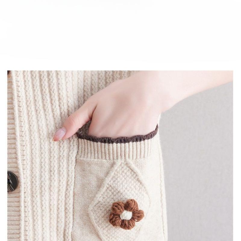 Вязаный жилет для женщин среднего возраста, весенний новый модный короткий жилет-свитер для женщин