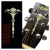 Guitar Headstock Inlay Sticker Old Torch (WT)
