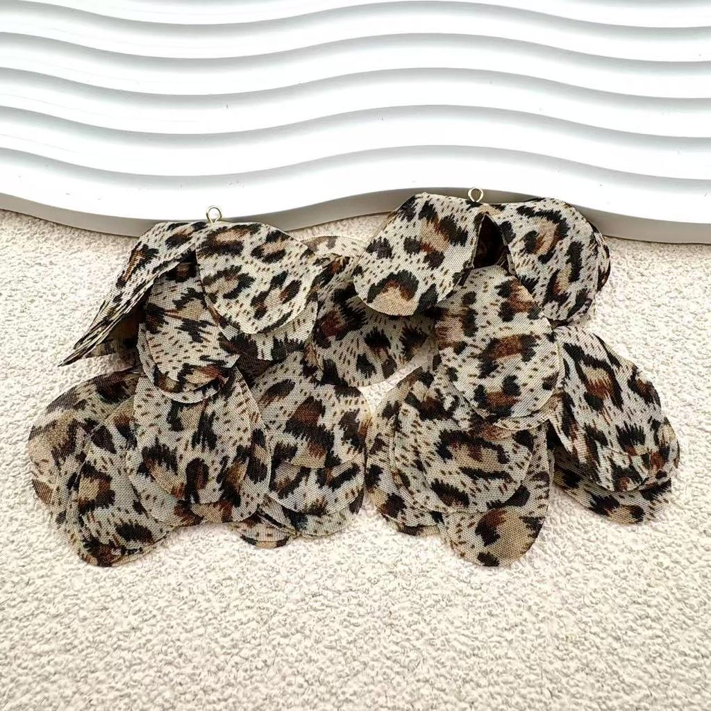 Корейские универсальные кисточки, ткань, сетка, цветы, заколки для волос и серьги с бусинами, материалы для DIY