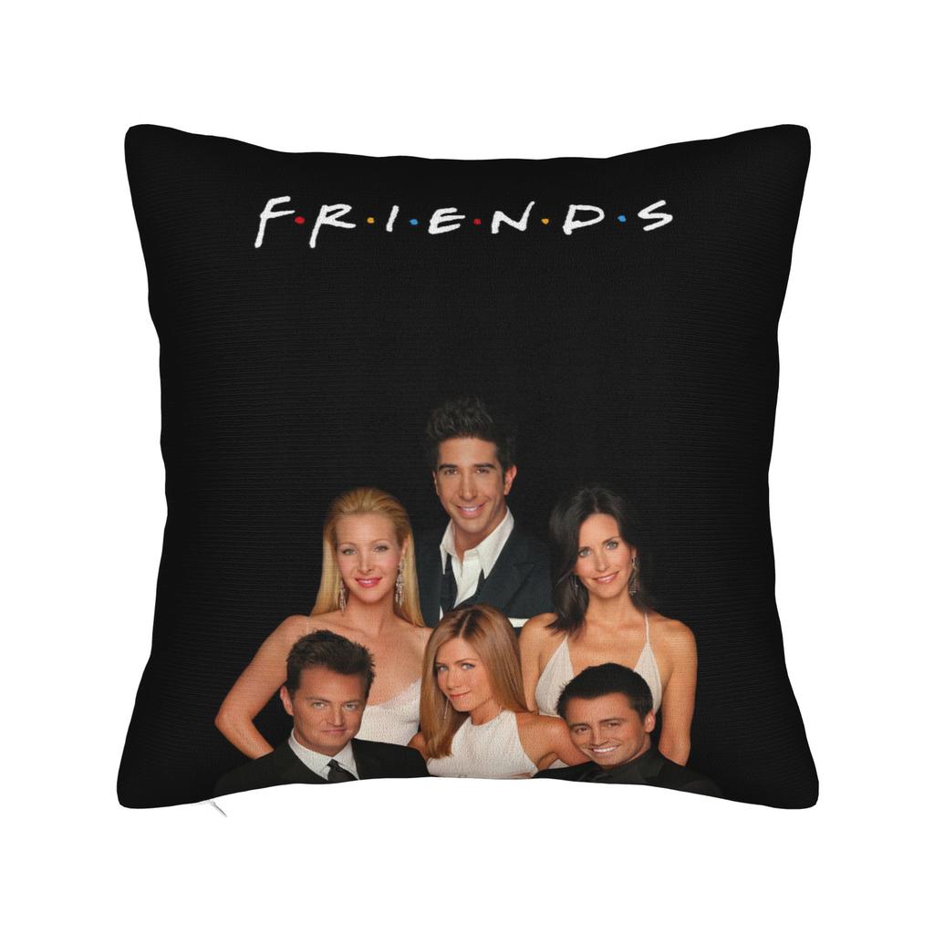 Friends Tv Show Pillowcase Soft Fabric Cushion Cover Decoration Throw Pillow Case Cover Seat Dropshipping 40*40Cm