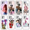 Super Mom Baby Girl Boy Phone Case For Xiaomi Mi POCO X3 NFC GT M4 M3 12 11T 10T Pro A3 11 Lite NE 5G 12X 11i F3 Black Cover