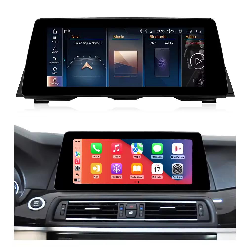 BMW 5 серии F10/F11 (2011-2016 гг.) Обновление экрана Android-навигации NBT