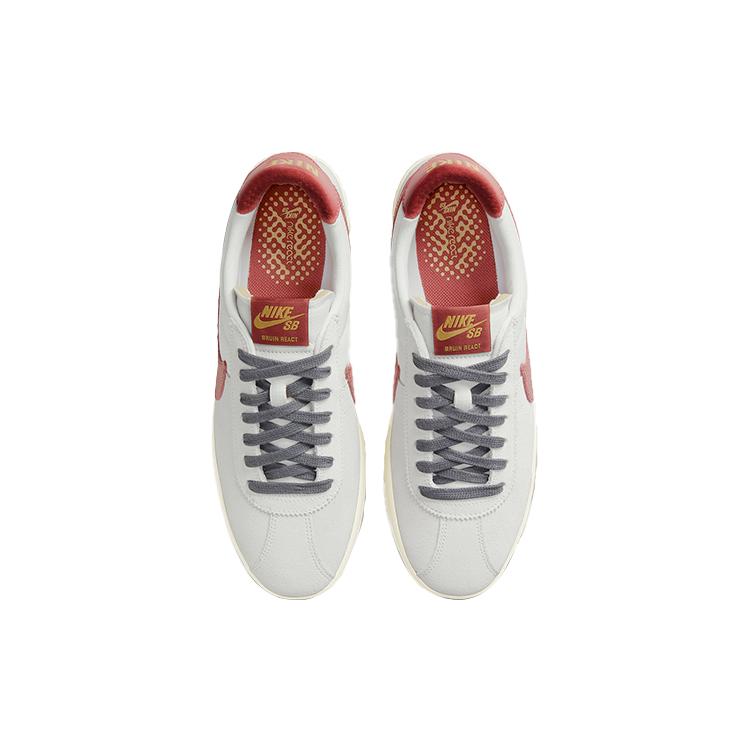 Nike Sb Bruin React Серый Командный Красный CJ1661-003