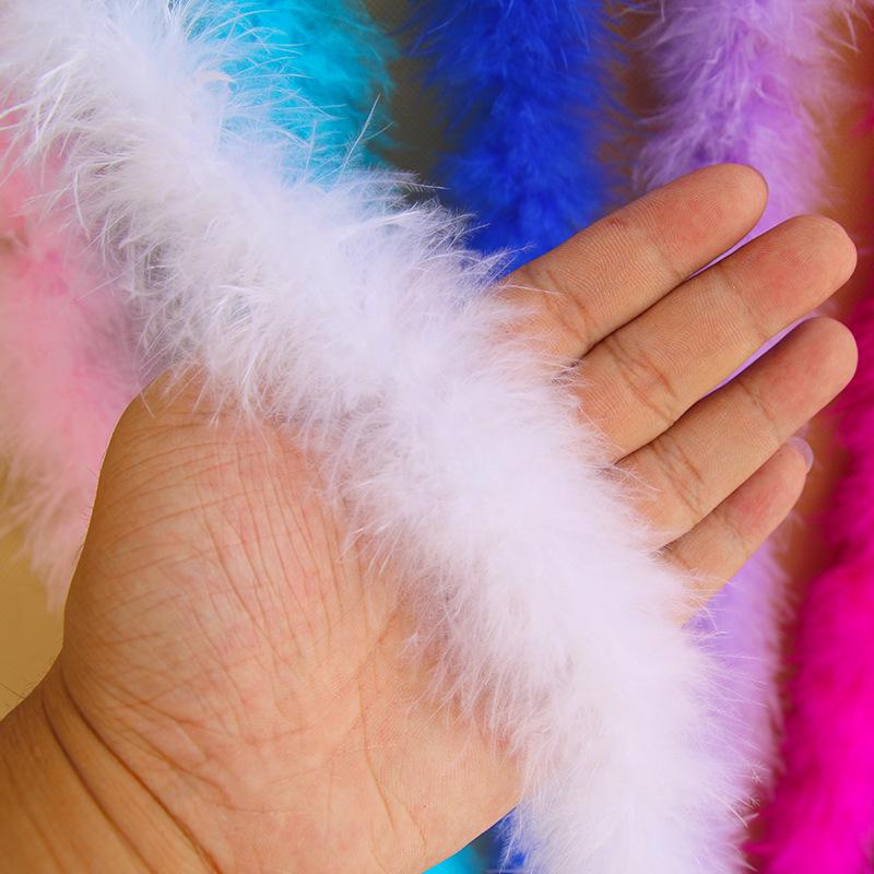 Красочные полоски перьев индейки для поделок и рождественских украшений