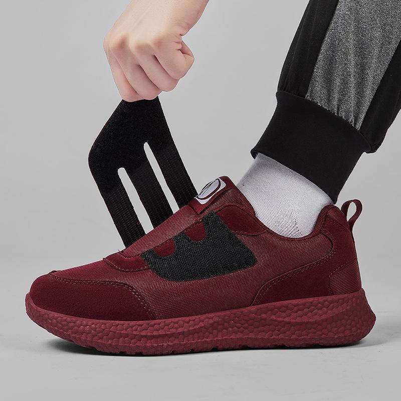 Fashion Design Diabetic Shoes Wide Walking Shoes With Adjustable Closure Slip-on Orthopedic Old People Shoes Sneakers For Men Women