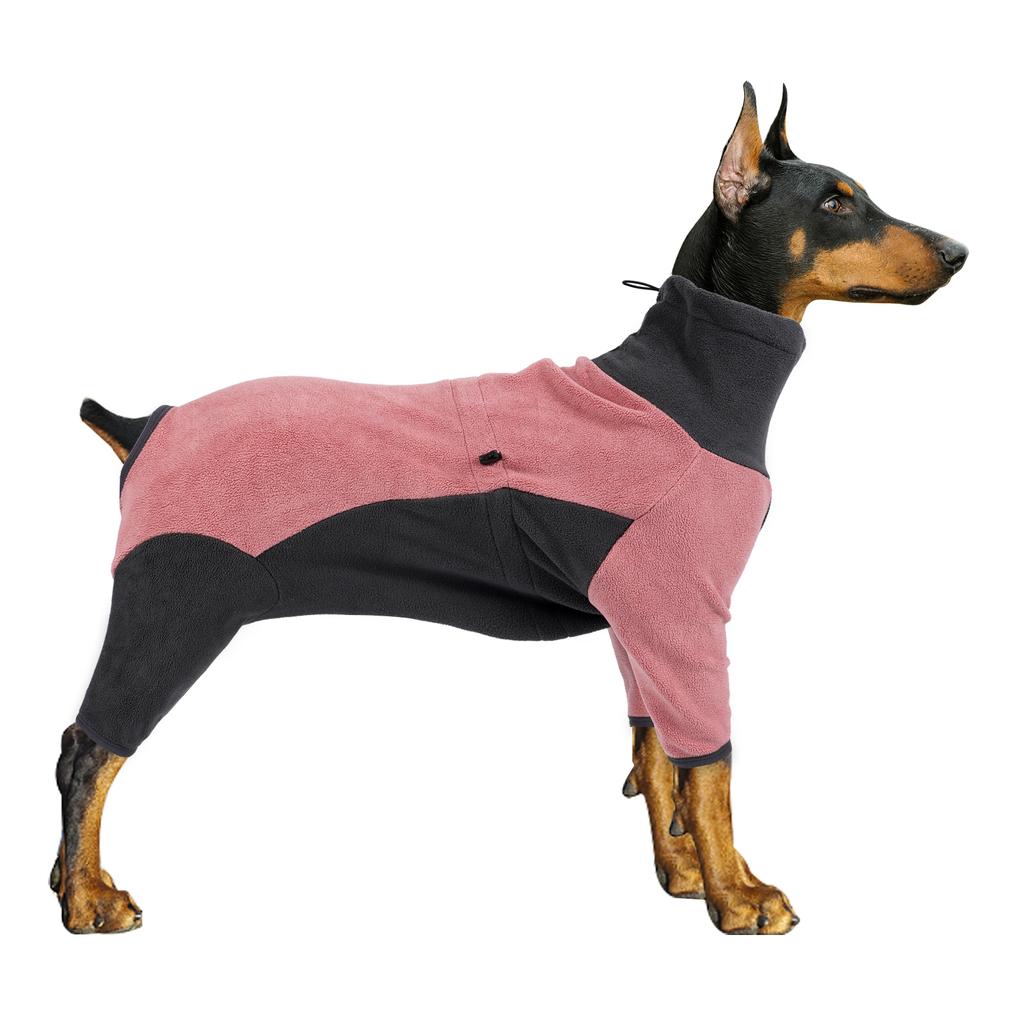 Dog Fleece Jacket Warm Winter Coat Turtleneck Pullover for S M L Dogs
