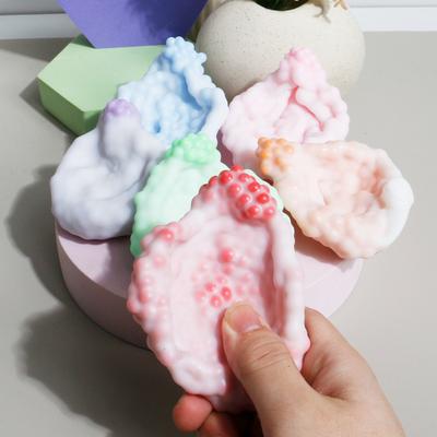 1/3 шт. Хрустящий мячик-антистресс, наполненный бусинами, для снятия тревожности, Формируемый сжимаемый мячик, Сенсорная игрушка, Портативный формовочный мячик, Зажим-игрушка-фиджет, Призы для класса