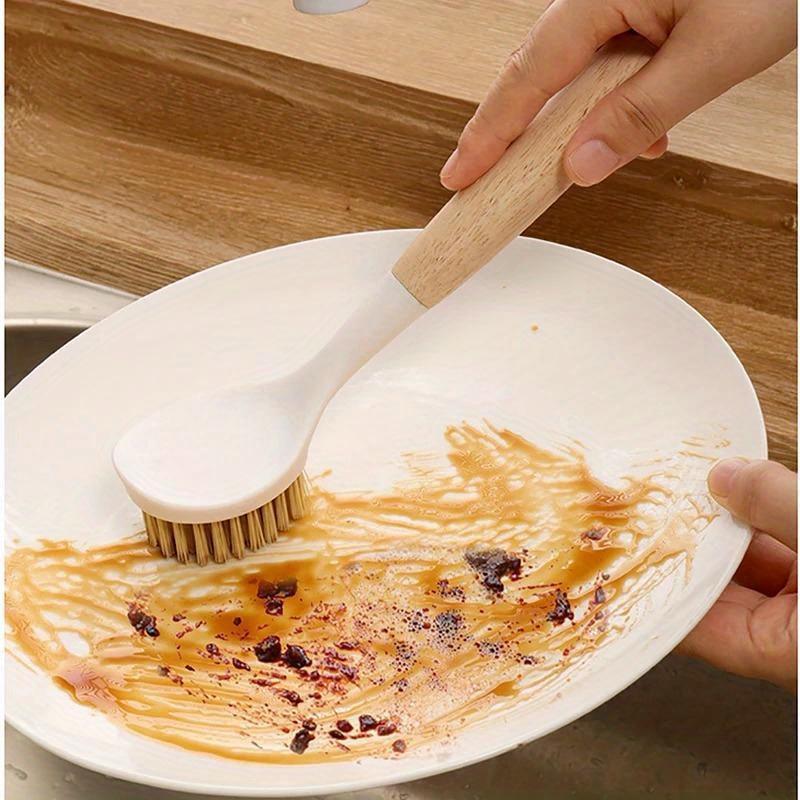 Long Handle Pan Pot Brush Dishwashing, Pot Brushing, And Hanging Type Long Handle Stove Cleaning Brush