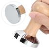 Wood Handle Coffee Tamper Stainless Steel Espresso Coffee Powder Press Hammer Coffee Accessories