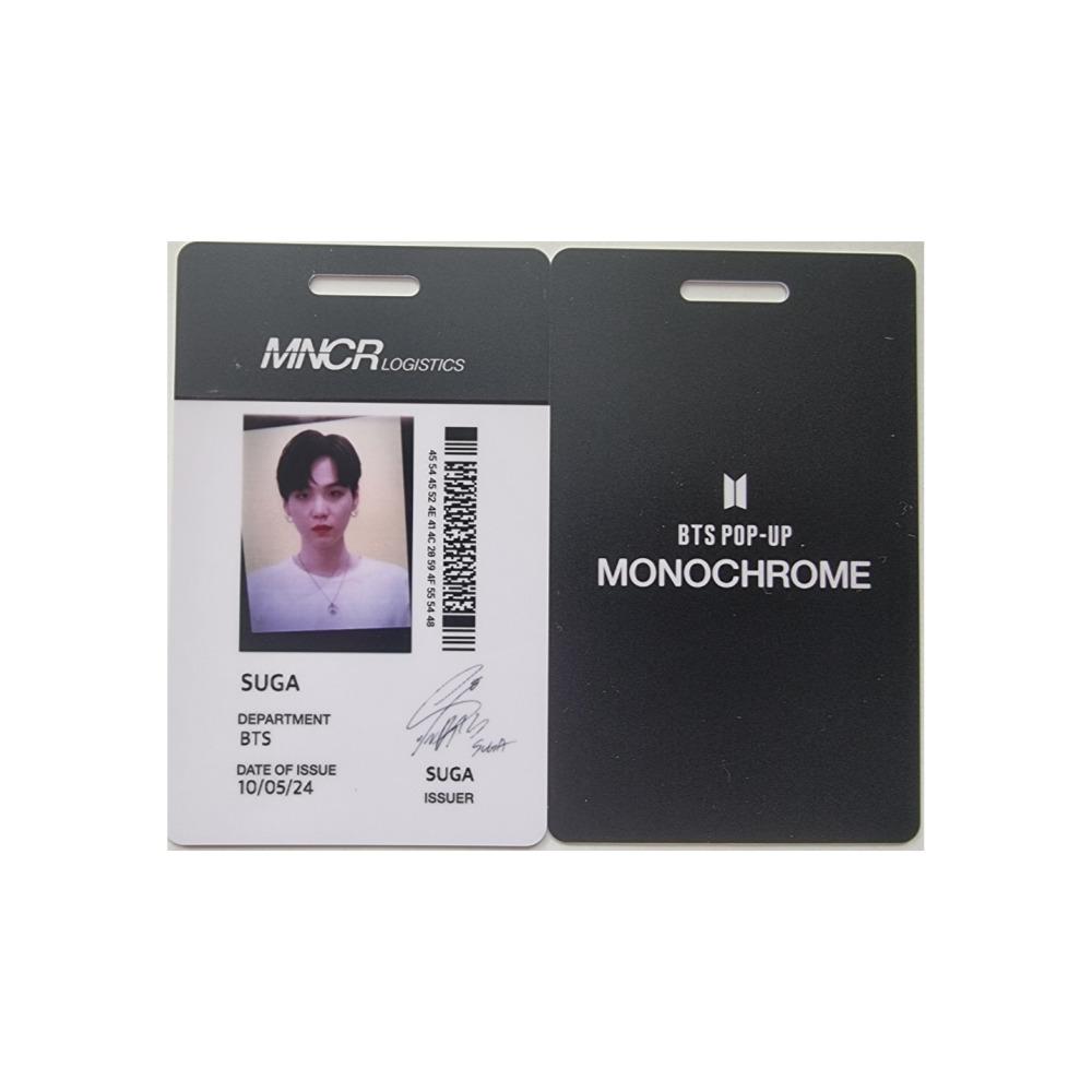 BTS POP-UP MONOCHROME ID CARD