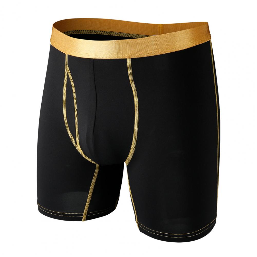 Нижнее белье Slim Fit, высокоэластичные мужские трусы-боксеры в различных цветах для облегающего комфорта, U-образные трусы с дышащей пропиткой